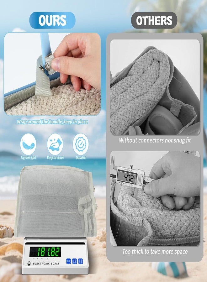 BeadRiver Beach Bag Organizer Lightweight Handbag Organizer for X Large Bag Accessories Inserts Original XL Mesh Insert Divider Pouch - Image 5
